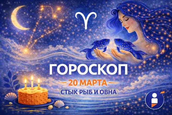 Гороскоп для рождённых 20 марта — на границе воды и огня