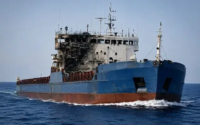 Volgo-Balt 226 атаковали беспилотником в Черном море