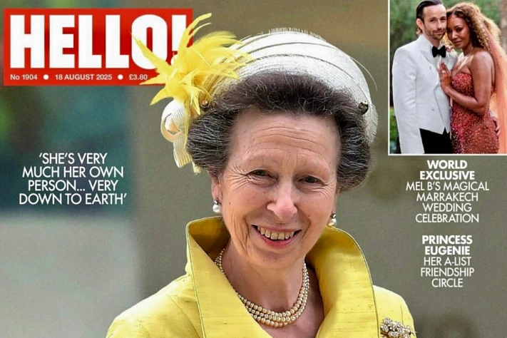 Принцесса Анна на обложке Hello! к своему 75-летию