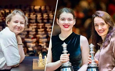 Российские шахматистки заняли все призовые места на турнире Tata Steel Chess India