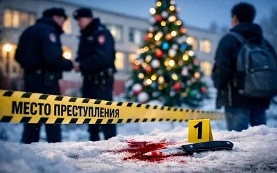 В Тыве бывший одноклассник зарезал школьника на новогодней ёлке