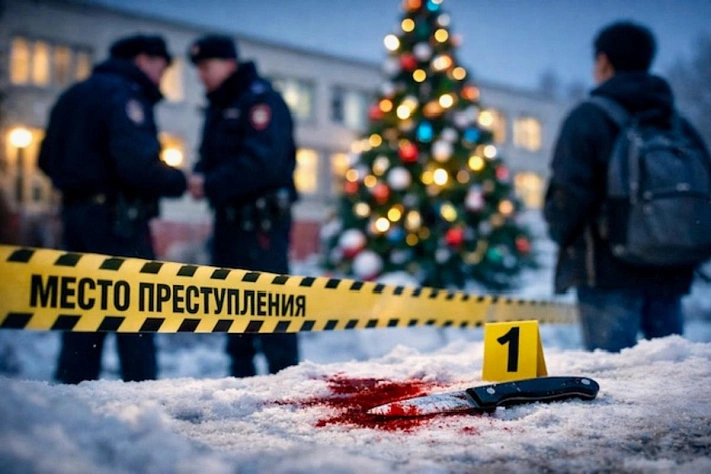В Тыве бывший одноклассник зарезал школьника на новогодней ёлке