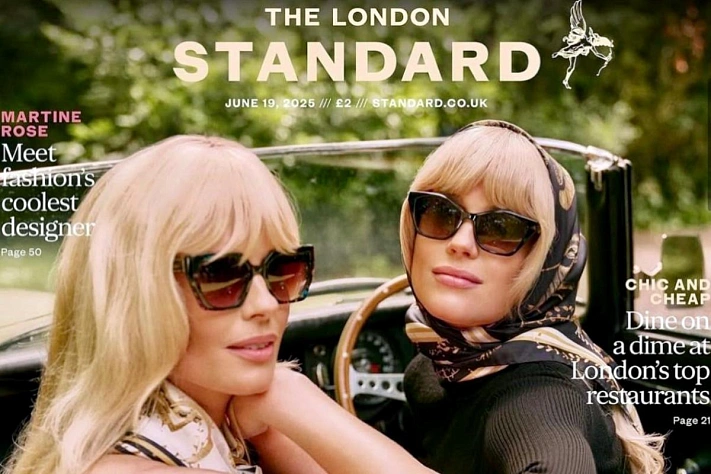 Сёстры Спенсер на обложке The Standard,Бриджит Бардо и ретро-британский шик