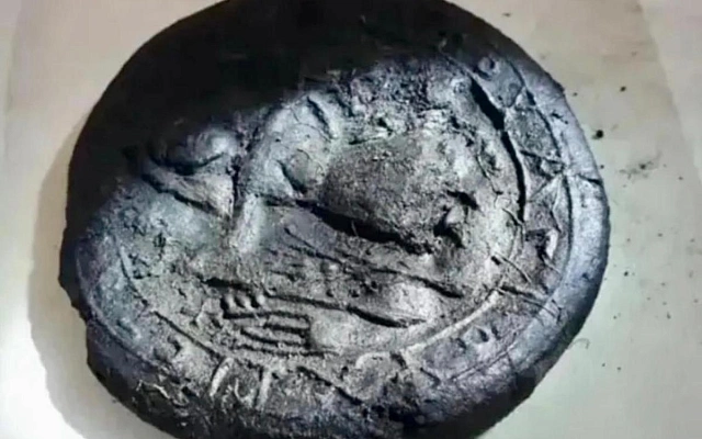 Хлеб с образом Христа из Иренополиса 