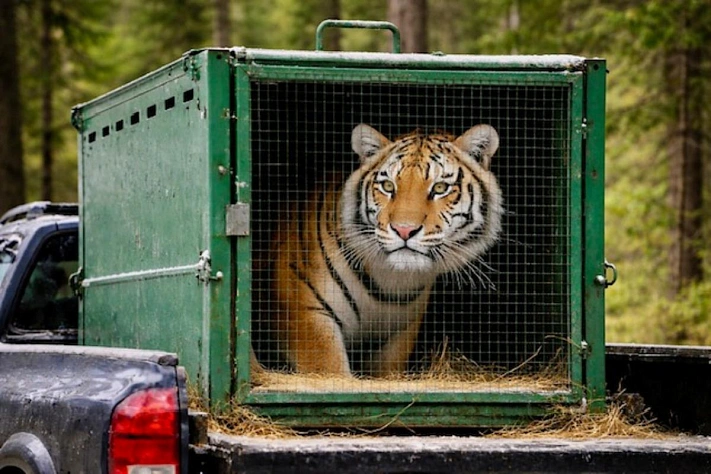 Спасённая тигрица из ЕАО готовится вернуться в тайгу