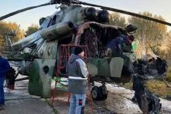 Омские подростки получили сроки за сожжённый вертолёт 