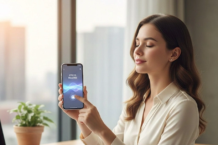В Новосибирске создали приложение для снятия стресса за 30 секунд