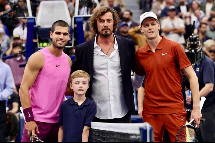 Марат Сафин бросил жребий в финале US Open — 25 лет спустя