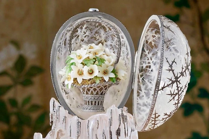 Императорское «Зимнее яйцо» Фаберже выходит на аукцион в Лондоне