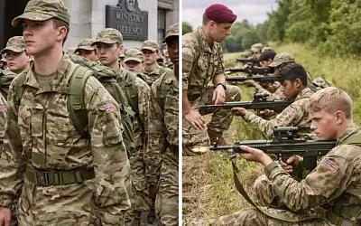 Минобороны Британии запустит годовую военную программу для выпускников школ