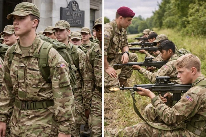 Минобороны Британии запустит годовую военную программу для выпускников школ