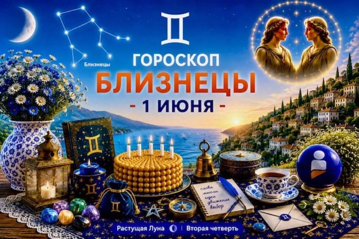 Гороскоп для рождённых 1 июня — ум, которому важно сердце
