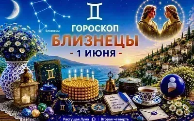 Гороскоп для рождённых 1 июня — ум, которому важно сердце