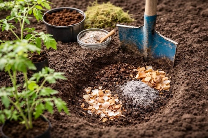 Что положить в лунку при посадке томатов весной, а что лучше не добавлять