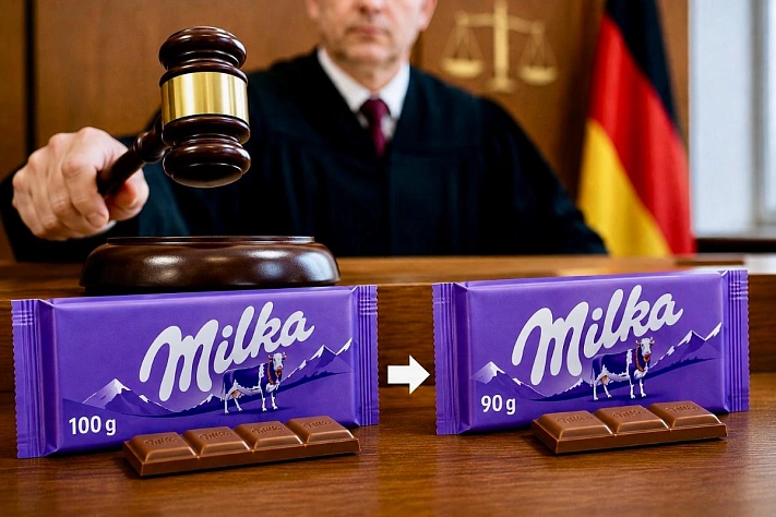 Суд в Германии счёл Milka обманной упаковкой