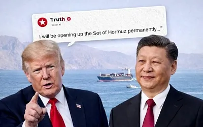 Трамп заявил о «постоянном открытии» Ормузского пролива для Китая