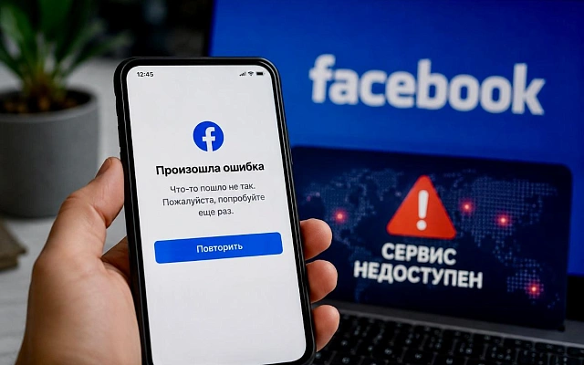 Сбой Facebook* затронул пользователей по всему миру