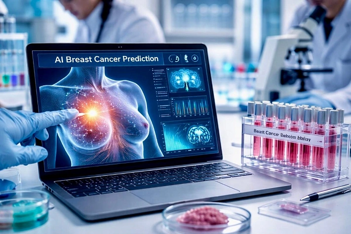 ИИ научили оценивать риск рецидива рака груди по стеклу