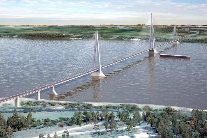 Мост через Лену оценили в 170 миллиардов рублей