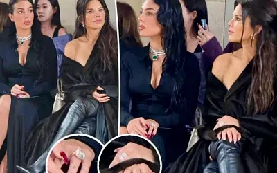 «Война колец»: Джорджина Родригес и Лорен Санчес блистали на показе Balenciaga