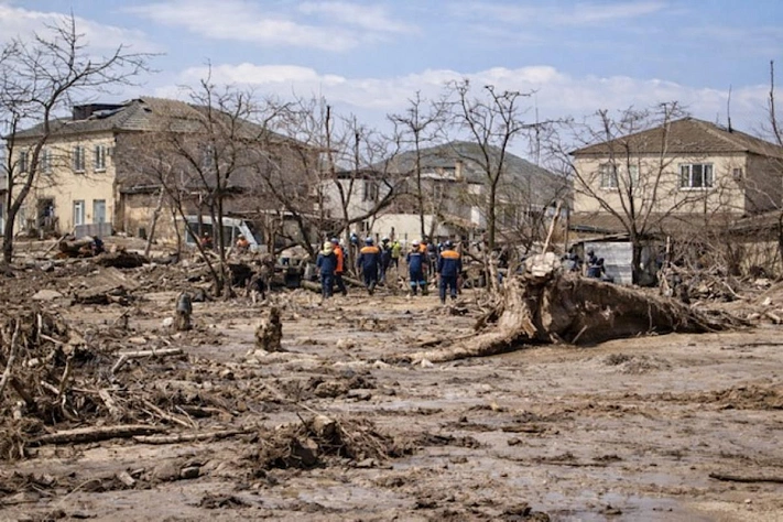 Вода в Дагестане уходит медленно