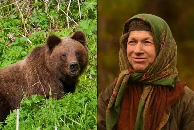 Отшельница Агафья Лыкова уже месяц воюет с медведем