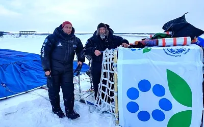 Воздушный шар Фёдора Конюхова приземлился Хатанге