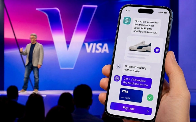 Visa встроит платежи в ChatGPT для покупок через ИИ-агентов