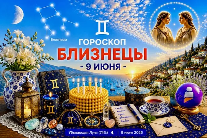 Гороскоп для рождённых 9 июня — слово, которое становится опорой