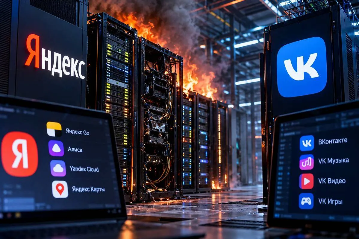 Удары по дата-центрам Яндекса и VK ударили по сервисам