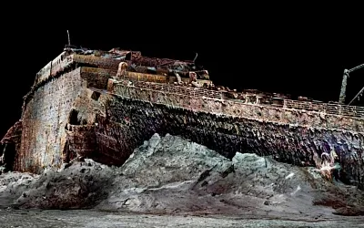 «Титаник» воссоздали в 3D — на основе 715 тысяч снимков со дна океана