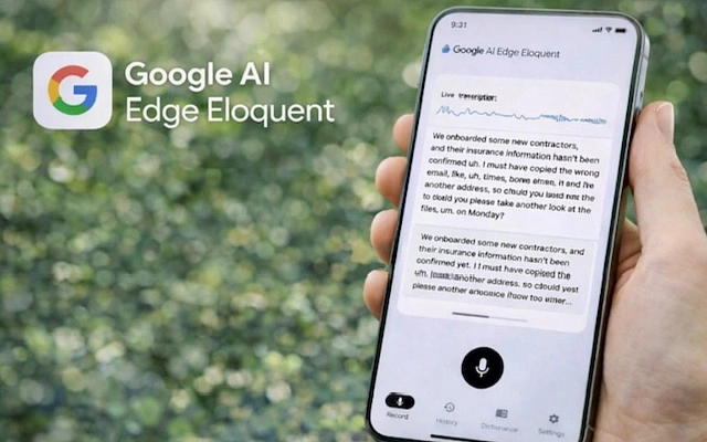 Google выпустила ИИ-диктофон для iPhone, который чистит речь от слов-паразитов