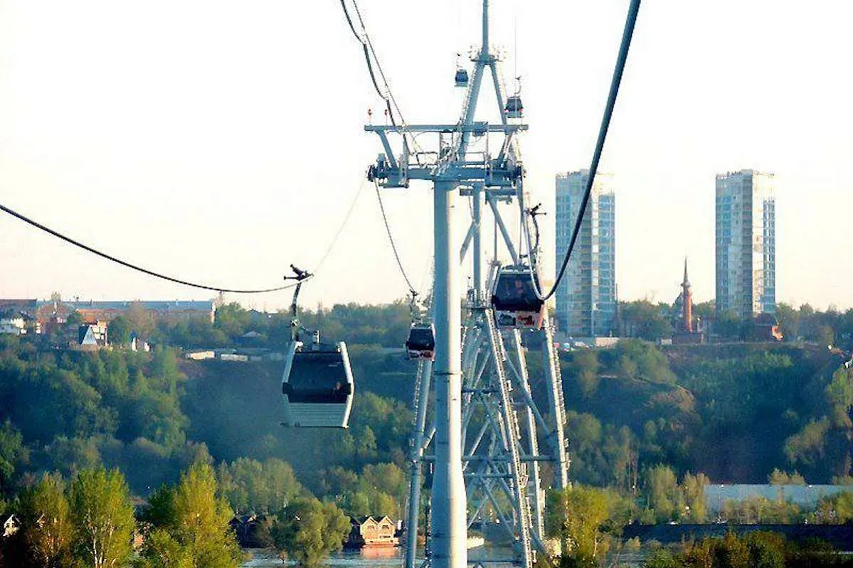 Канатная дорога Нижний Новгород — Бор закрывается на ремонт