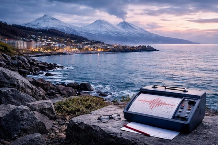 Землетрясение 5,5 произошло у побережья Камчатки