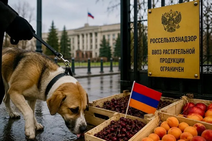 Россия ограничивает ввоз армянских косточковых фруктов
