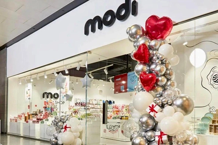 Сеть modi начинает открывать shop-in-shop в крупных гипермаркетах