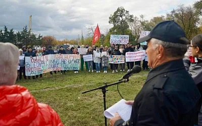 В Краснодаре прошёл митинг против нового генплана города