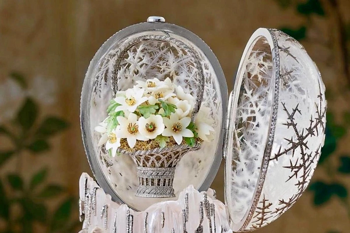 Ледяное яйцо Фаберже вновь переписало ценовую историю в Лондоне