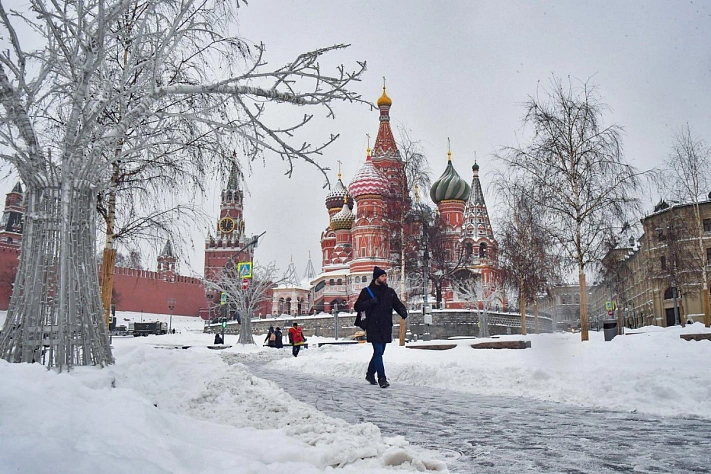 Сугробы в столичном регионе могут вырасти до 33 см
