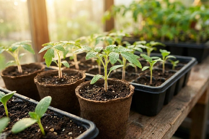 Во что лучше сеять рассаду, чтобы не загубить саженцы