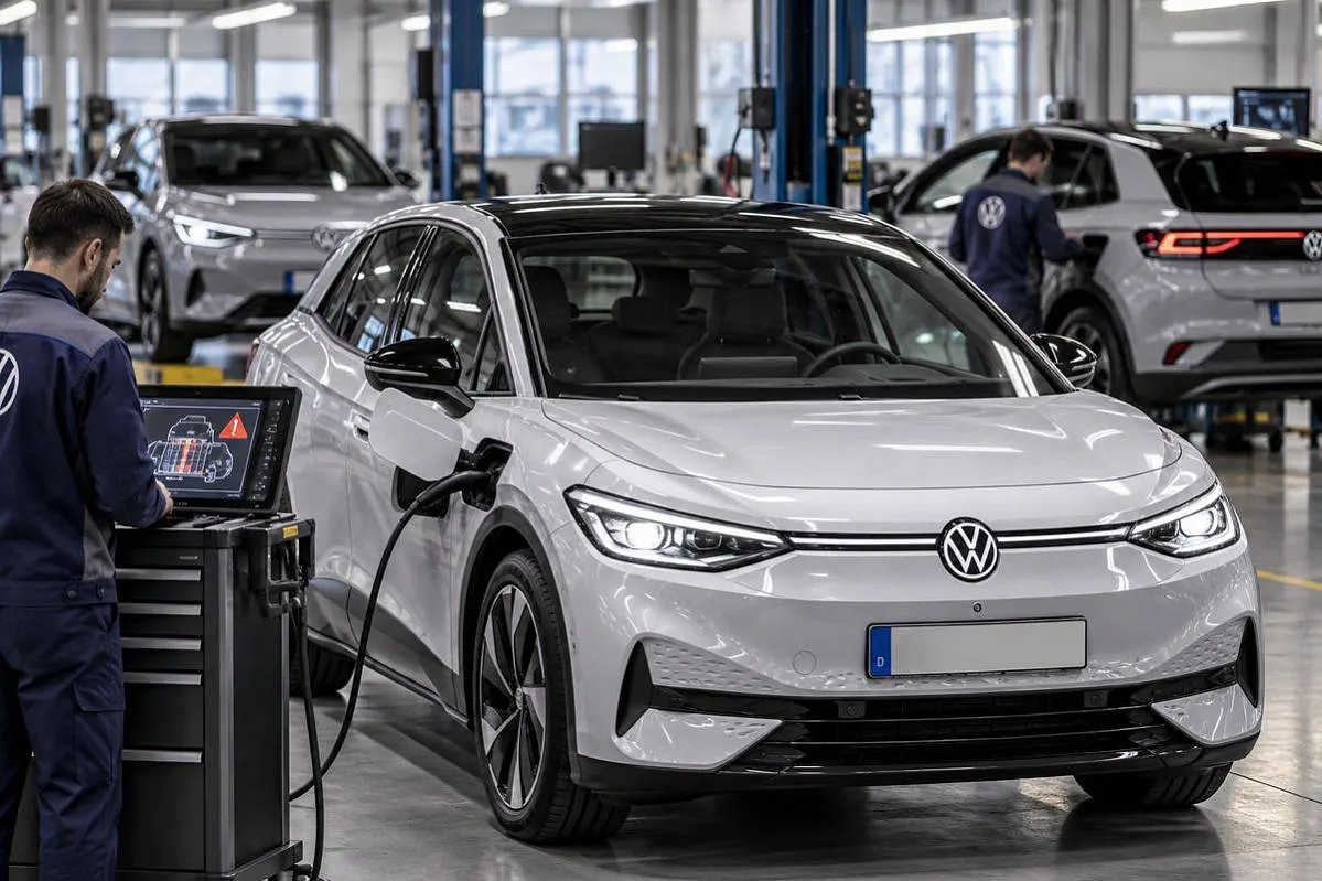 Volkswagen готовит отзыв электромобилей из-за риска пожара