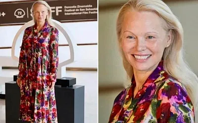 Естественность снова в моде: 57-летняя Памела Андерсон появилась на кинофестивале без макияжа
