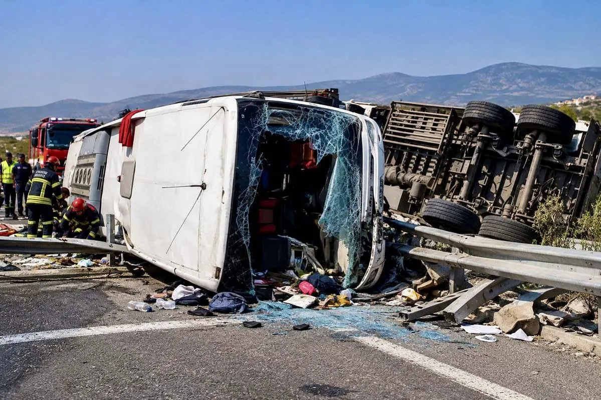В Турции в ДТП с автобусом погибли 11 человек