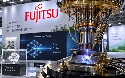 Fujitsu собрала квантовый прототип на алмазных спинах