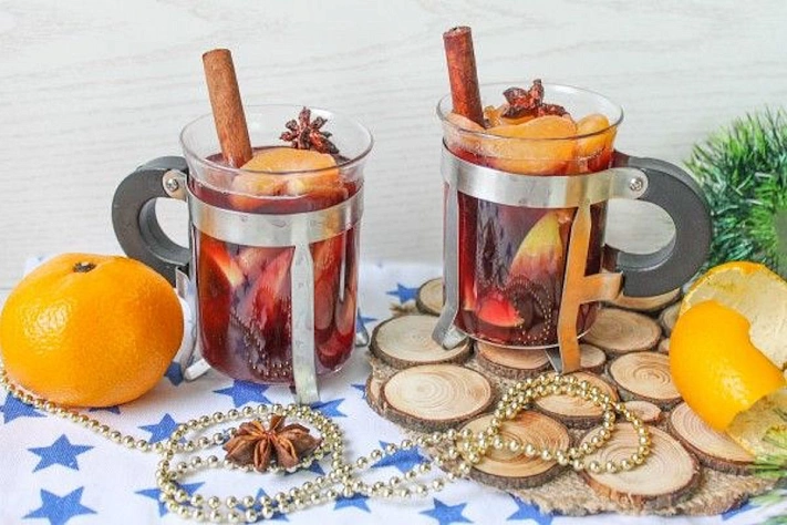 Пить глинтвейн и есть мандарины без вреда