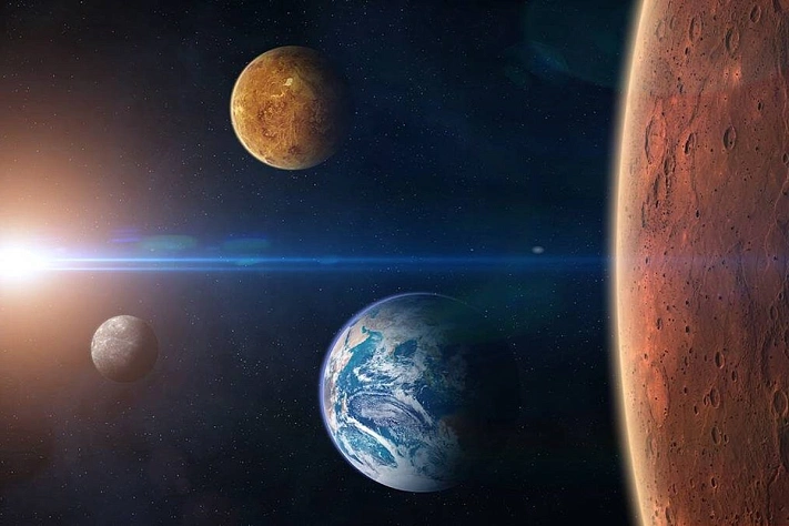 На Рождество земляне увидят в небе уникальный парад планет