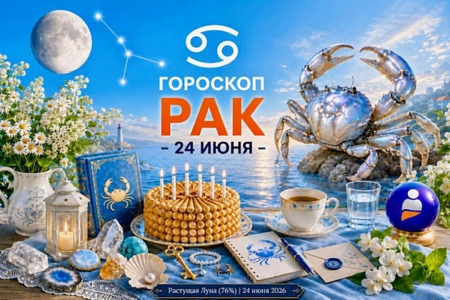 Гороскоп для рождённых 24 июня — порядок сердца