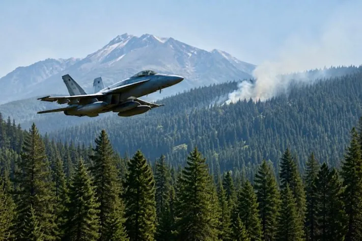 В штате Вашингтон разбился F/A-18