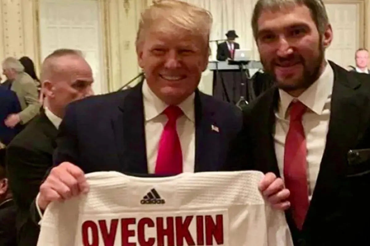 Трамп назвал Овечкина «великим» после повторения рекорда Гретцки
