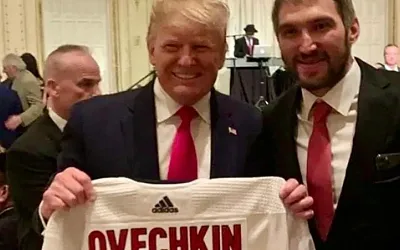 Трамп назвал Овечкина «великим» после повторения рекорда Гретцки